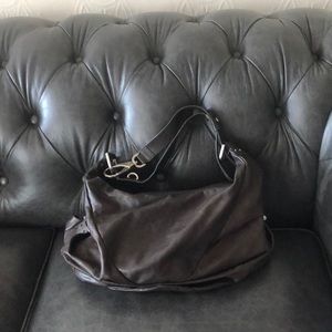 Kenneth Cole Leather brown hobo